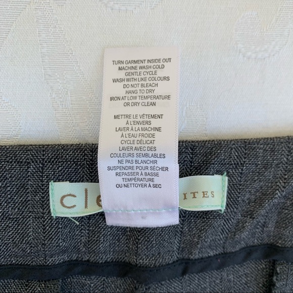 *SOLD* Cleo grey pants (Size 14P) - Picture 5 of 5